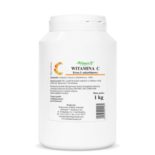 Witamina C Kwas L-askorbinowy 1kg