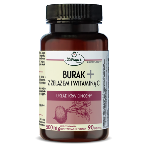 Burak+ z żelazem i witaminą C