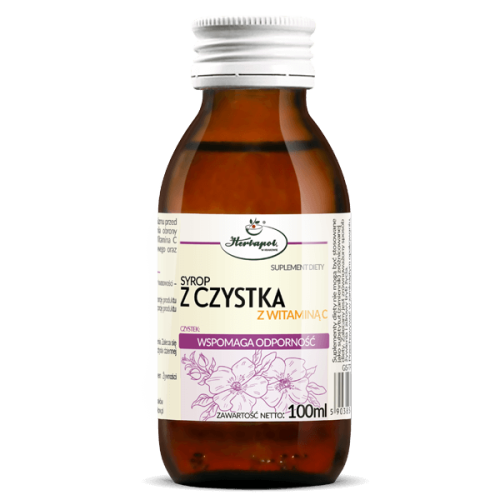 Syrop z czystka z witaminą C 100ml