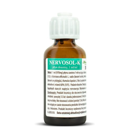 Nervosol-K 35ml Herbapol w Krakowie - Lek OTC