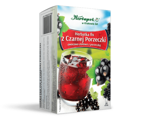 Herbatka fix z Czarnej Porzeczki