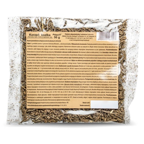 Korzeń Kozłka 50g Herbapol w Krakowie SA - Lek OTC