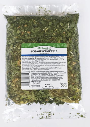 Podagrycznik ziele 50g herbatka ziołowa