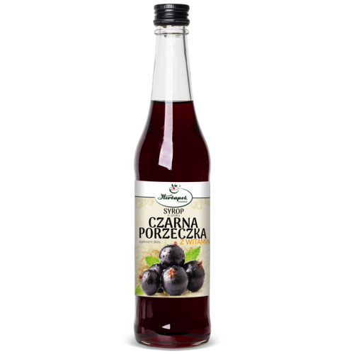 Syrop czarna porzeczka z witaminą C 480 ml