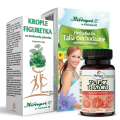 Zestaw Odchudzanie - spalacz tłuszczu + krople figuretka + talia odchudzanie
