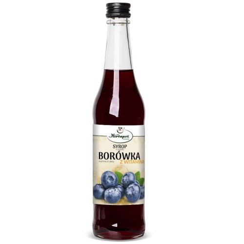 SYROP BORÓWKA Z WITAMINĄ c 480 ml