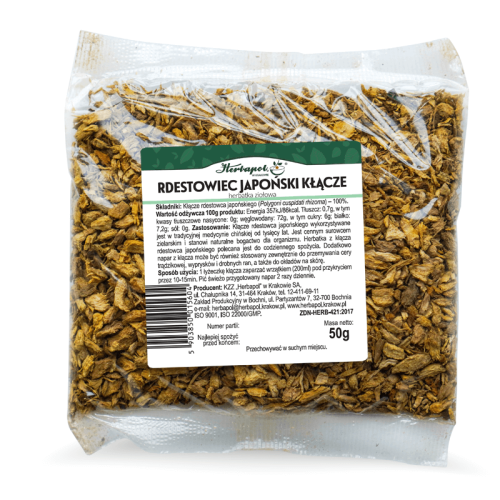 Rdestowiec Japoński Kłącze 50g