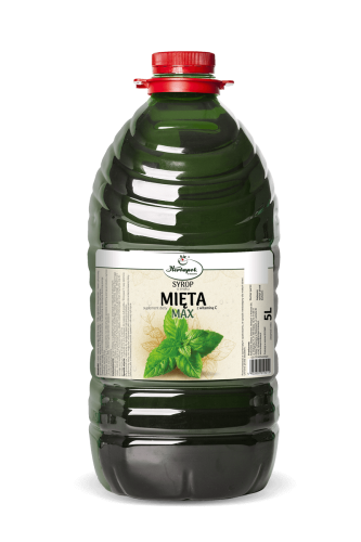 Syrop Mięta Max z witaminą C 5l