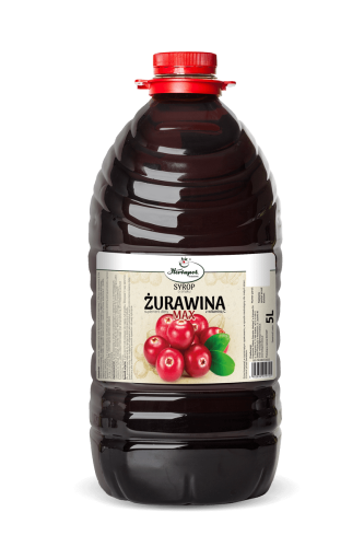 Syrop Żurawina Max z witaminą C 5l