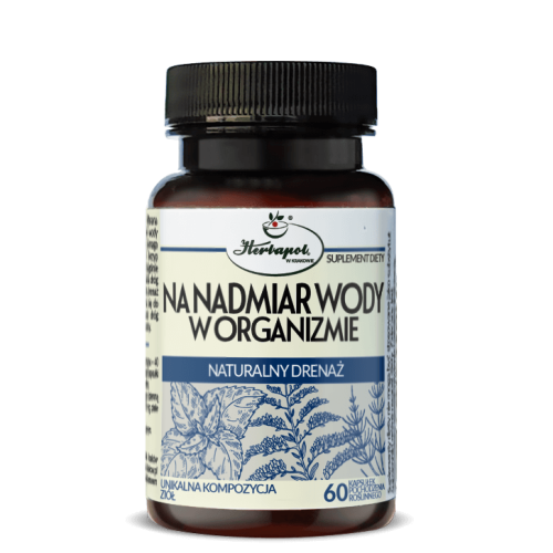 NA NADMIAR WODY W ORGANIZMIE 60 kapsułek