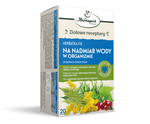 Herbatka fix Na Nadmiar Wody w organizmie