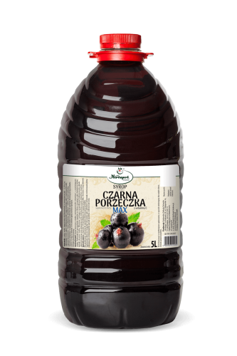 Syrop CZARNA PORZECZKA MAX z witaminą C 5l