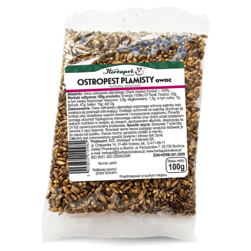 Ostropest plamisty owoc 100g