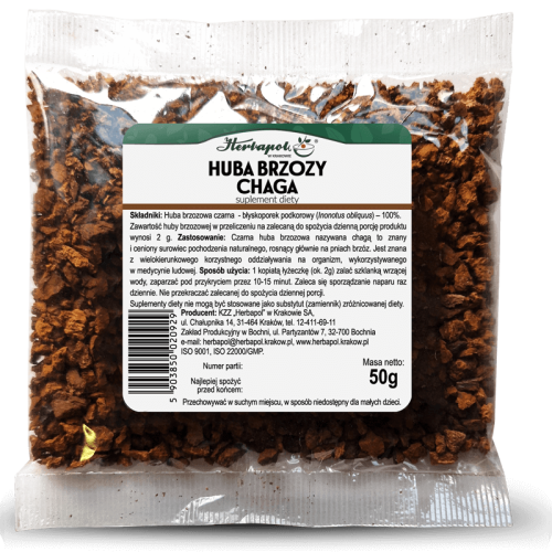 Huba brzozy Chaga 50g