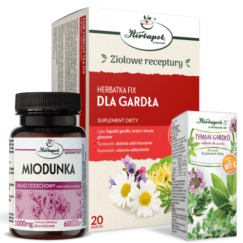Zestaw dla gardła