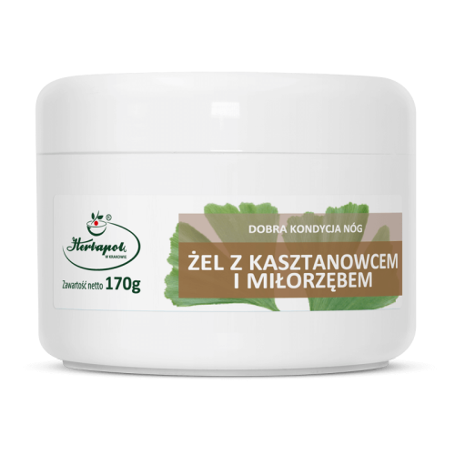 Żel z kasztanowcem i miłorzębem 170g