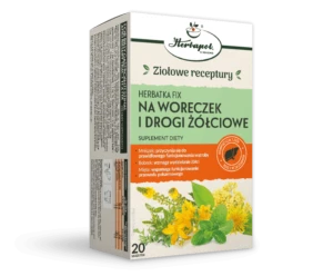 Herbatka fix NA WORECZEK I DROGI ŻÓŁCIOWE