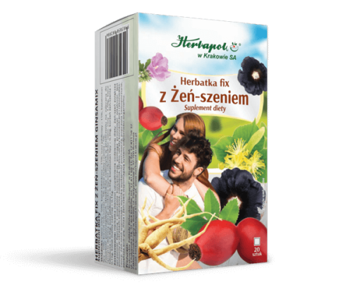 Herbatka fix z Żeń-szeniem Ginsamix