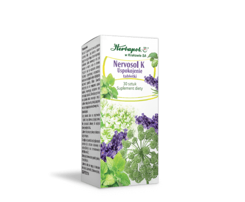 Nervosol K Uspokojenie tabletki