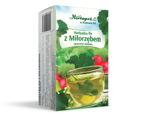 Herbatka fix z Miłorzębem