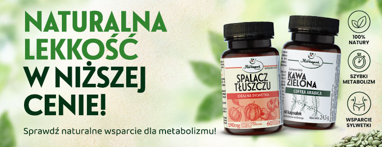 Spalacz tłuszczu 60 kapsułek i Kawa zielona 60 kapsułek