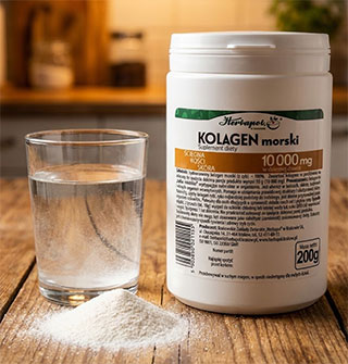 Kolagen 200g ze szklanką